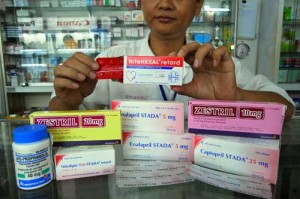 Một số thuốc trị tăng huyết áp có thể gây ho khan - Ảnh: N.C.T.